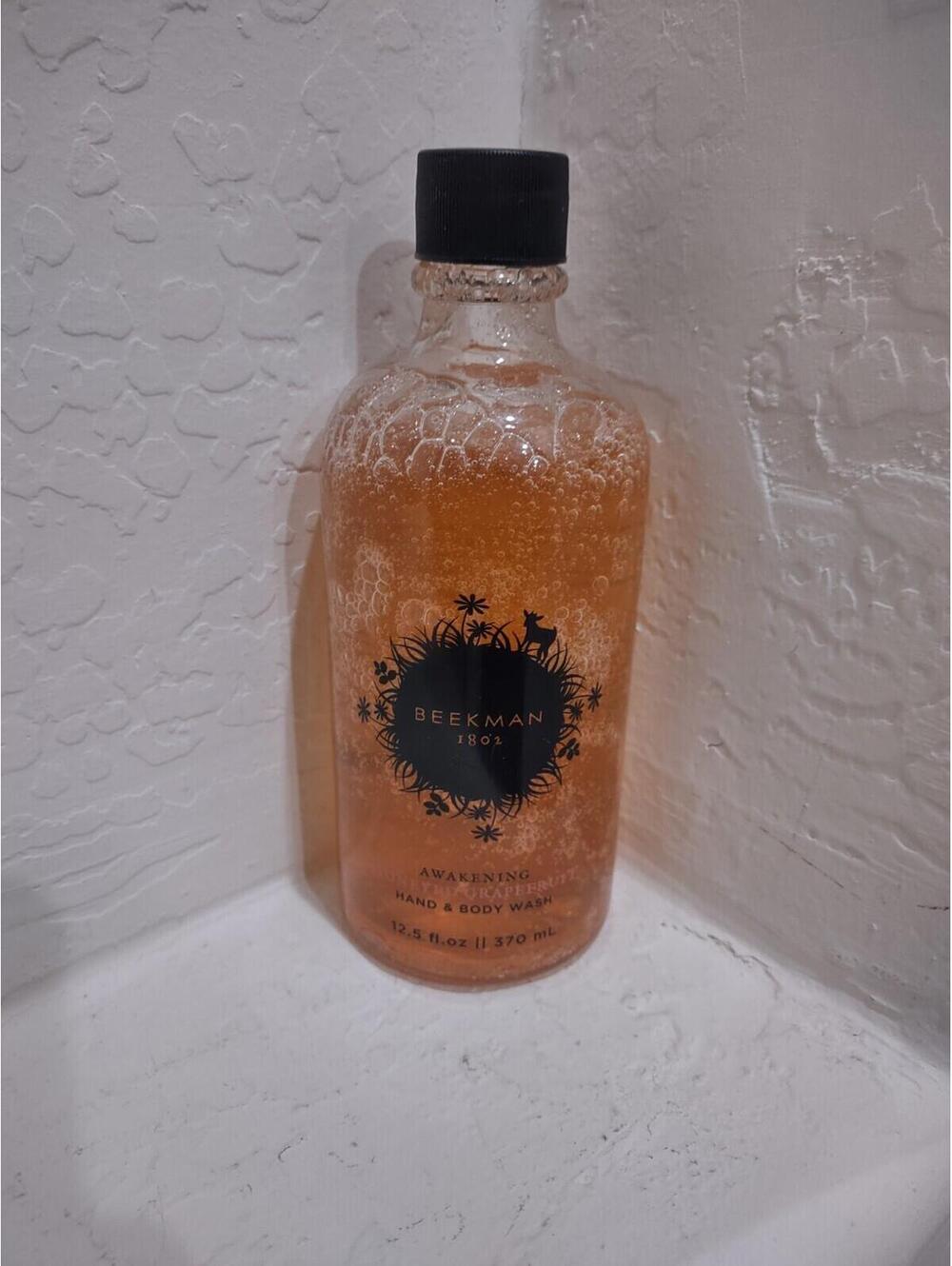 BEEKMAN 1802 Honeyed Grapefruit Hand & Body Wash 12.5 oz. NEW Sealed